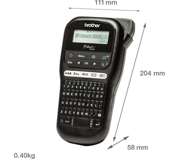 BROTHER PTH110 Label Maker - Image 3