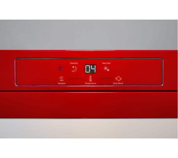 KITCHENAID Iconic KCFME 60150R Tall Fridge - Right Hinge, Empire Red - Image 5