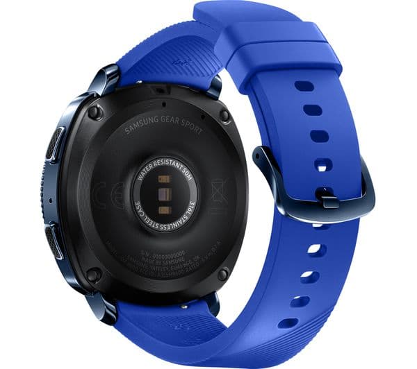 SAMSUNG Gear Sport - Blue, Silicone Strap - Image 5