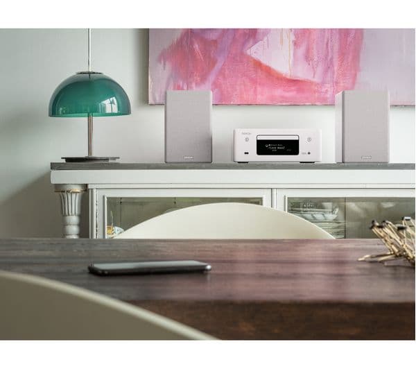 DENON CEOL N10 Wireless Smart Sound Hi-Fi System - White - Image 6