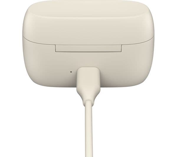 JABRA Elite 75t Wireless Bluetooth Noise-Cancelling Earbuds - Gold Beige - Image 4