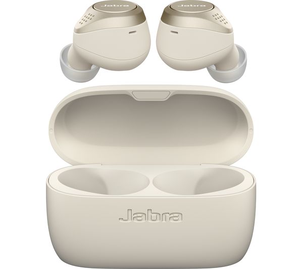 JABRA Elite 75t Wireless Bluetooth Noise-Cancelling Earbuds - Gold Beige thumbnail 7