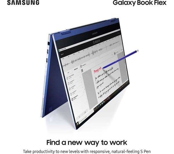 SAMSUNG Galaxy Book Flex 15" 2 in 1 Laptop - Intel® Core™ i7, 512 GB SSD, Royal Blue - Image 4