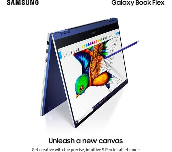 SAMSUNG Galaxy Book Flex 15" 2 in 1 Laptop - Intel® Core™ i7, 512 GB SSD, Royal Blue - Image 5