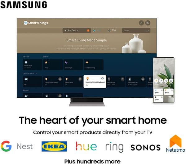 SAMSUNG UE55AU9000KXXU 55" Smart 4K Ultra HD HDR LED TV with Bixby, Alexa & Google Assistant - Image 6