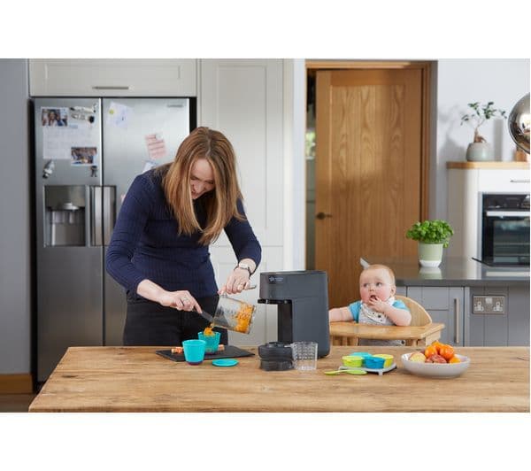 TOMMEE TIPPEE Quick-Cook Baby Food Maker - Black - Image 3