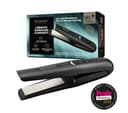 REVAMP Liberate Cordless Compact Ceramic Hair Straightener - Black thumbnail 1