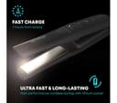 REVAMP Liberate Cordless Compact Ceramic Hair Straightener - Black thumbnail 3