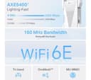 TP-LINK RE815XE V1 WiFi Range Extender - AXE 5400, Triple-band thumbnail 4