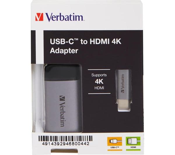 Verbatim 49143 USB Type-C to HDMI Adapter - Image 6