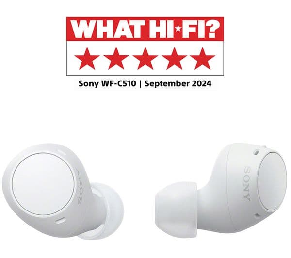 Sony WF-C510 Earbuds White - Image 2