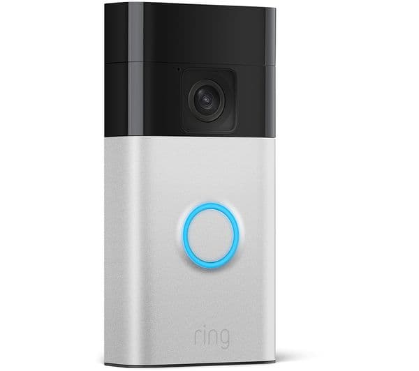 Ring Battery Video Doorbell 3rd Gen Silver - Image 1