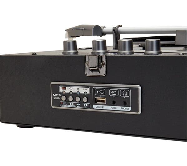 AIWA VPX-1971BK Belt Drive Bluetooth Turntable - Black - Image 6