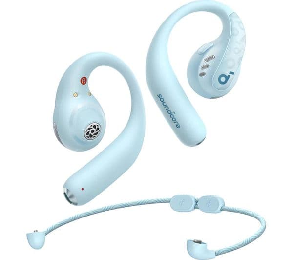 Soundcore AeroFit Pro Earbuds Aqua Blue - Image 1