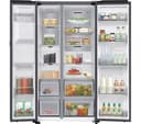 SAMSUNG Bespoke AI Family Hub RS90F66BEFEU American-Style Smart Fridge Freezer with On-device Bixby - Black thumbnail 2