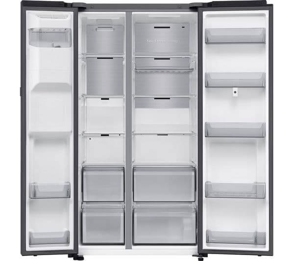SAMSUNG Bespoke AI Family Hub RS90F66BEFEU American-Style Smart Fridge Freezer with On-device Bixby - Black - Image 7