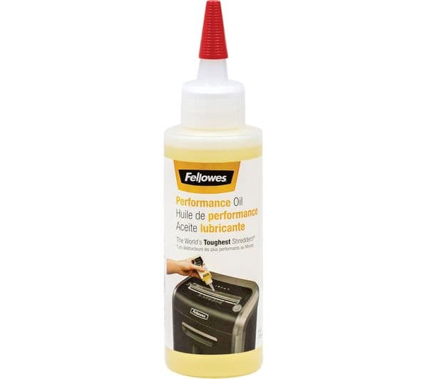 FELLOWES Powershred Paper Shredder Oil Bottle - 120 ml