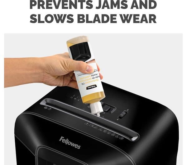 FELLOWES Powershred Paper Shredder Oil Bottle - 120 ml - Image 2