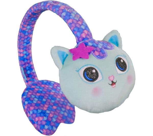 LAZERBUILT Gabbys Doll House Plush Wireless Bluetooth Headphones - Cakey - Image 1