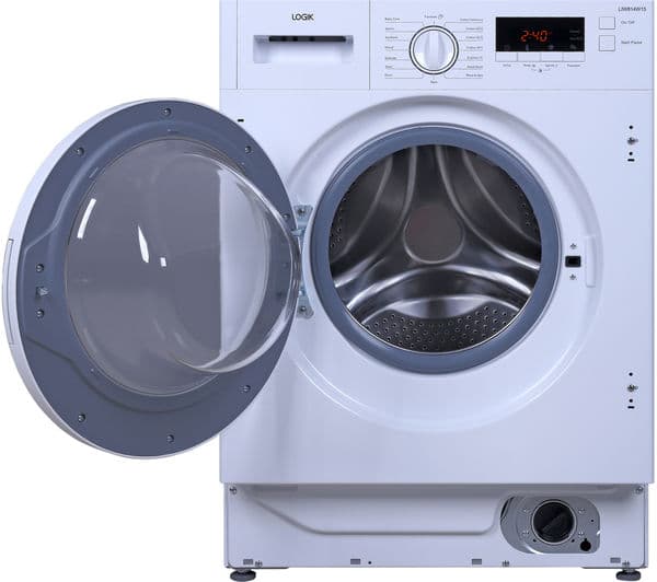 LOGIK LIW814W15 Integrated Washing Machine - White - Image 4