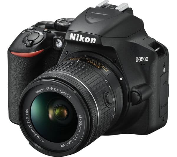 NIKON D3500 DSLR Camera with AF-P DX NIKKOR 18-55 mm f/3.5-5.6G VR & 70-300 mm f/4.5-6.3G ED VR Lens - Image 3