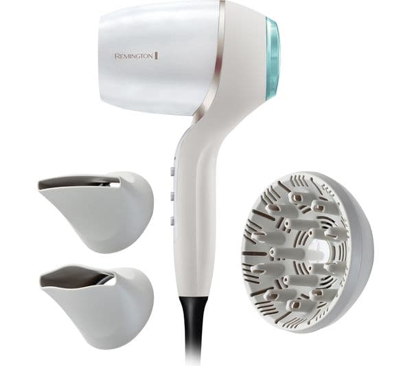 REMINGTON HYDRAluxe Pro EC9001 Hair Dryer - White - Image 2
