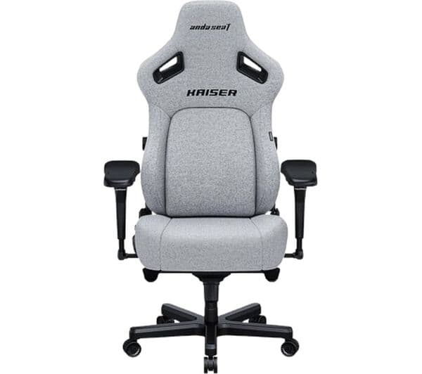 ANDASEAT Kaiser 4 Series Premium Gaming Chair - XL, Ash Grey - Image 1