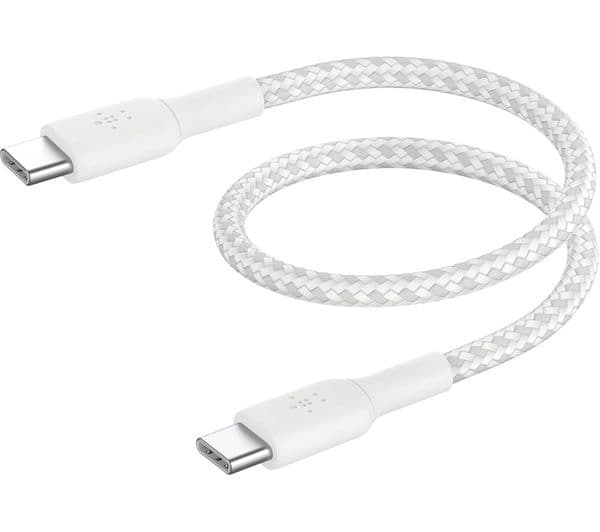 Belkin USB-C Cable 2m White - Image 3