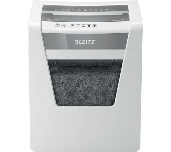 LEITZ IQ Office P5 Micro Cut Paper Shredder - Image 2