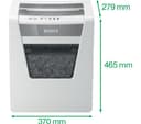 LEITZ IQ Office P5 Micro Cut Paper Shredder thumbnail 3