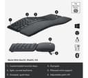 Logitech Ergo K860 Wireless Keyboard Black thumbnail 6