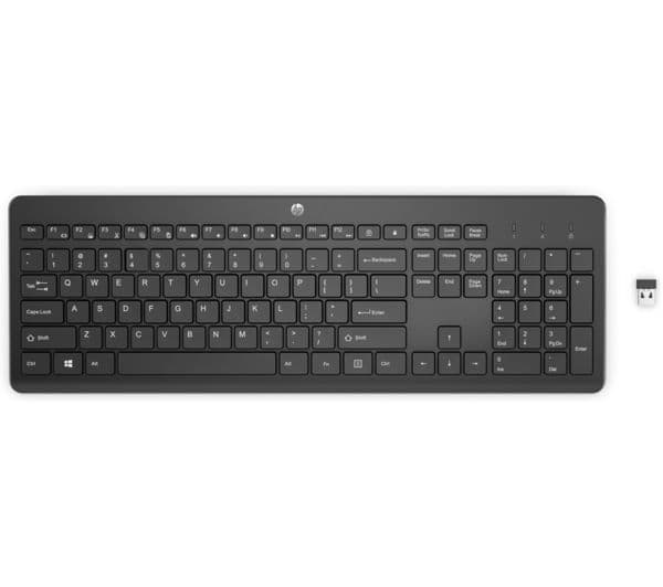 HP 230 Wireless Keyboard - Black