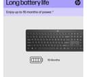HP 230 Wireless Keyboard - Black thumbnail 5