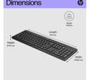 HP 230 Wireless Keyboard - Black thumbnail 7
