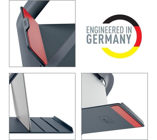 LEITZ Ergo Cosy Laptop Stand Grey - Image 4