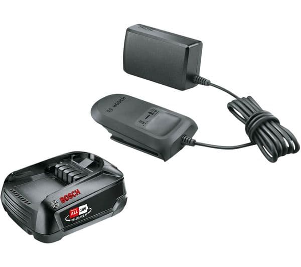 BOSCH 18 V Battery & Charger Starter Set - Image 1