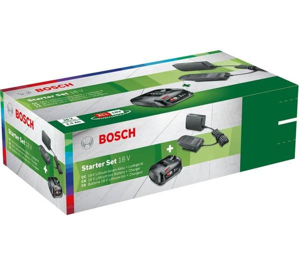 BOSCH 18 V Battery & Charger Starter Set - Image 2
