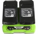 GREENWORKS GWG24X2LM36K4X Cordless Rotary Lawn Mower with 2 Batteries - Black & Green thumbnail 3