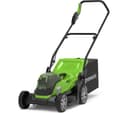 GREENWORKS GWG24X2LM36K4X Cordless Rotary Lawn Mower with 2 Batteries - Black & Green thumbnail 5
