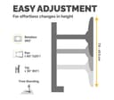 FELLOWES Seasa Dual Arm Full Motion 27" Monitor Stand thumbnail 4