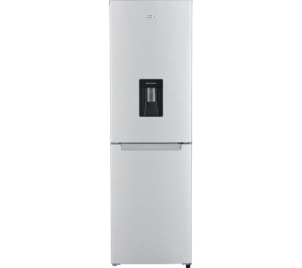 LOGIK LFFD55S18 50/50 Fridge Freezer - Silver - Image 1