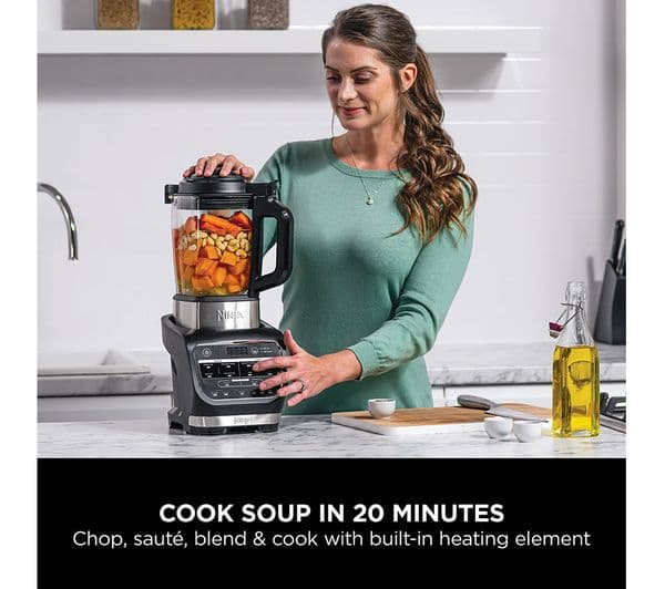 NINJA HB150UK Hot & Cold Blender & Soup Maker - Black - Image 2