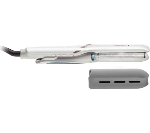 REMINGTON HYDRAluxe Pro S9001 Hair Straightener - White - Image 1