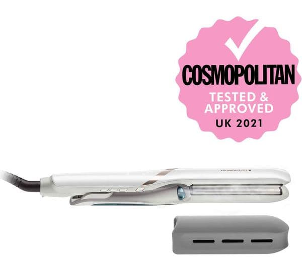 REMINGTON HYDRAluxe Pro S9001 Hair Straightener - White - Image 2