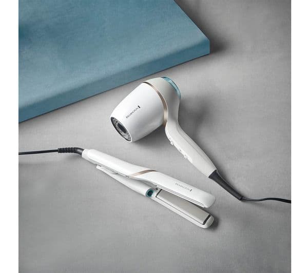 REMINGTON HYDRAluxe Pro S9001 Hair Straightener - White - Image 4