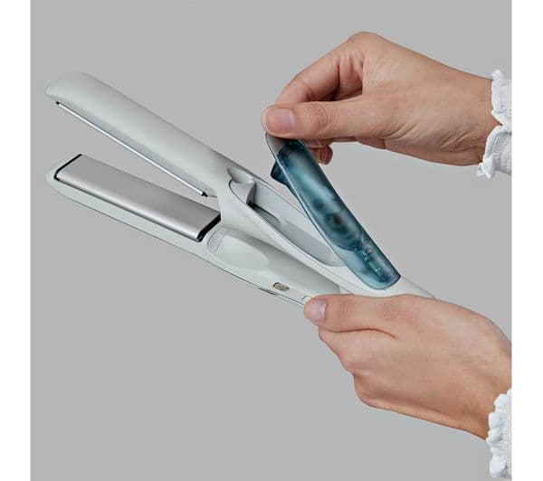 REMINGTON HYDRAluxe Pro S9001 Hair Straightener - White - Image 6