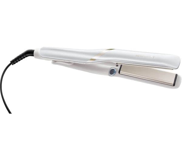 REMINGTON HYDRAluxe Pro S9001 Hair Straightener - White - Image 7