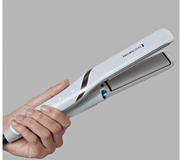 REMINGTON HYDRAluxe Pro S9001 Hair Straightener - White - Image 9