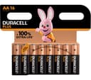 DURACELL Plus AA Alkaline Batteries - Pack of 16 thumbnail 1