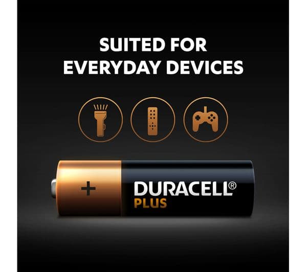 DURACELL Plus AA Alkaline Batteries - Pack of 16 - Image 5
